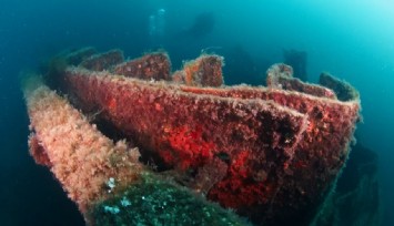 Çanakkale Savaşları'ndan kalma 109 yıllık batıkları su altı fotoğrafçısı Alex Dawson görüntüledi