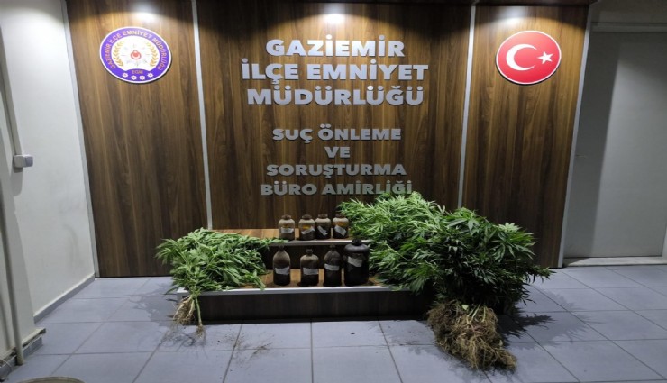 İzmir’de zehir tacirine polis baskını