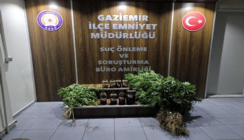 İzmir’de zehir tacirine polis baskını