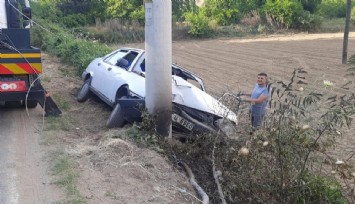 Aydın’da trafik kazası: 21 yaşındaki genç ağır yaralandı