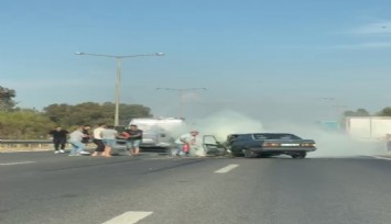 Aydın-İzmir Otoyolu'nda trafik kazası: 1 ölü, 2 yaralı