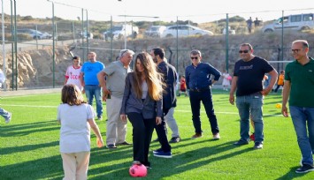 Başkan Denizli ''çocuk oyun alanı ve spor kompleksi'' nin açılışını gerçekleştirdi