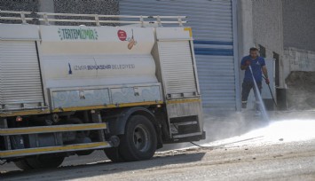 Büyükşehir’in temizlik ekipleri sahada: İzmir’de halk sağlığı için yoğun mesai