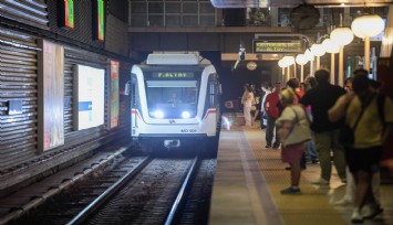 İşte İzmir Metrosu’nun 28’lik delikanlısı