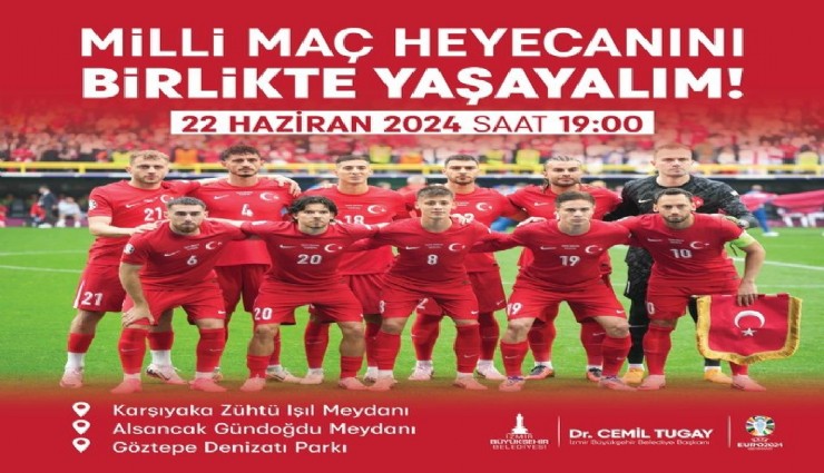 İzmir'de 'Milli heyecan'