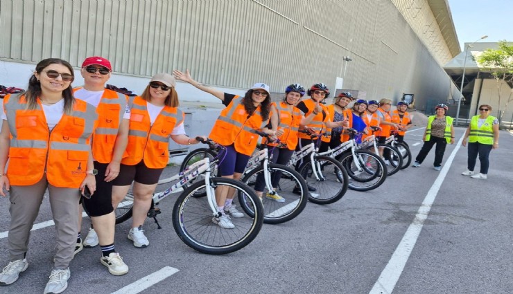 Kadınlar, özgürlüğe pedal çeviriyor