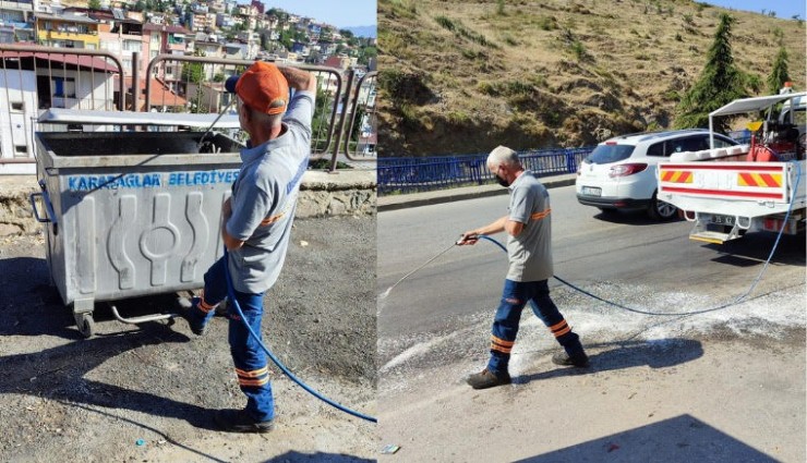 Karabağlar’da bayram boyunca 3148 ton evsel atık toplandı