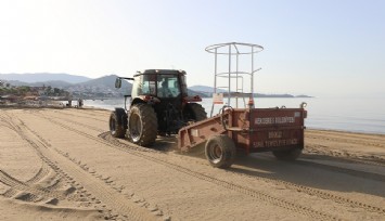 Menderes Plajları Sezona Hazırlanıyor