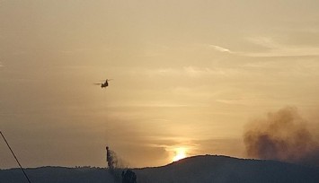 Uşak’ta tarım arazisinde yangın