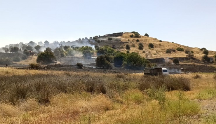 Aliağa'da yangın: Havadan ve karadan müdahale ediliyor