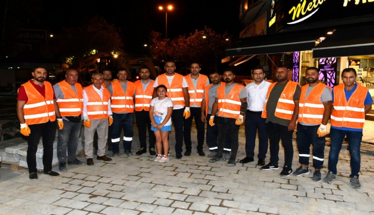 Başkan Yıldız’dan Gece Mesaisi