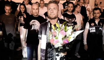 Beşiktaş’ın yeni transferi Immobile İstanbul’da