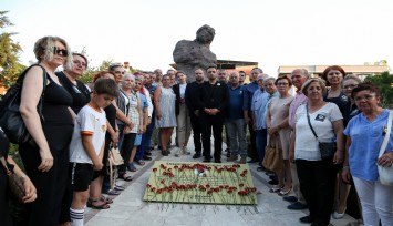 Bornova’da duygu dolu Srebrenica anması