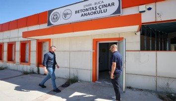 Buca Belediyesi Çınar Anaokulları yeni döneme özenle hazırlanıyor