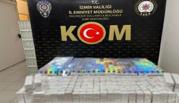 İzmir'de kaçakçılara eş zamanlı operasyon: 8 kişi hakkında adli işlem yapıldı