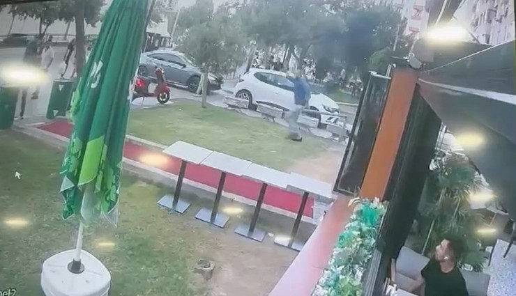 İzmir'de park yeri çatışmasından yeni görüntüler: 3 yaralı