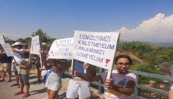 İzmir'de site sakinleri arıtma tesisi yapılmasını istiyor