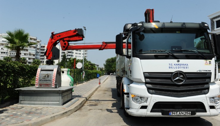 Karşıyaka'da 3 ayda 90 bin ton çöp, 10 bin ton moloz toplandı