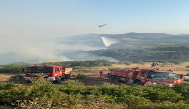 Kırkağaç'taki orman yangını kontrol altına alındı