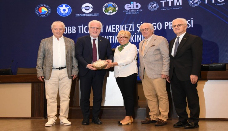 Şikago’daki TOBB Ticaret Merkezi,  İzmirli firmaları bekliyor