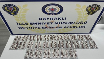 Bayraklı'da kocasına sinirlenen kadın eşini ihbar etti: Evden yüzlerce uyuşturucu madde çıktı