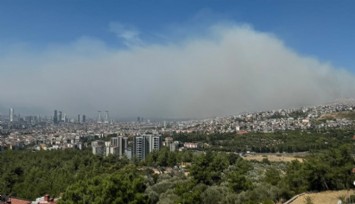 İzmir alev alev: Karşıyaka yangını Bayraklı TOKİ konutarına kadar geldi