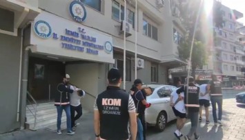 İzmir'de iş yerlerini kurşunluyorlardı; Polis ekipleri kıskıvrak yakaladı