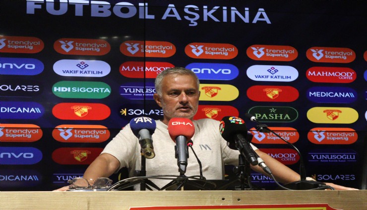 Jose Mourinho: 'Türk futboluna adapte olmam gerekiyor'