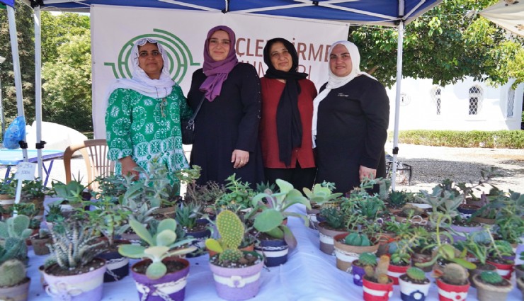 Kadifekaleli kadınlardan Güçlendirme Tohumları Projesi'ne destek