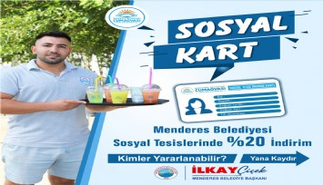 Menderes’te sosyal kart dönemi başladı