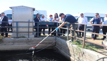 Bilim Kurulu Körfez mesaisine başladı: Çiğli’deki Atık Tesislerinden su örnekleri aldılar