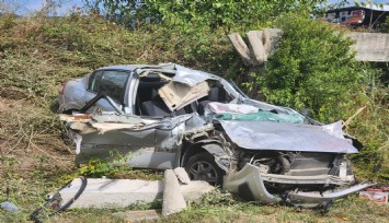 Çine’de otomobil tarlaya uçtu: 1 ölü, 3 yaralı