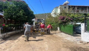 Menderes'te sel felaketinin yaraları sarılıyor