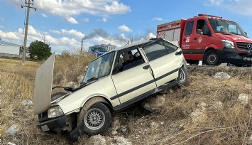 Uşak'ta feci kaza: 1 ölü, 3 yaralı