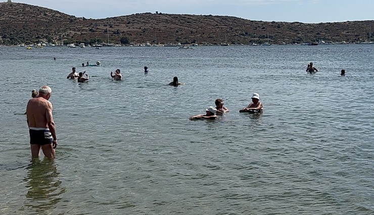 Yerli turistlerin tatil keyfi bitti, yabancıların Bodrum'daki eğlencesi devam ediyor